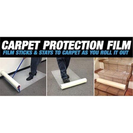 Zip-Up Zip-Up CPF36200 Carpet Protection Film; 36 x 200 Inches CPF36200